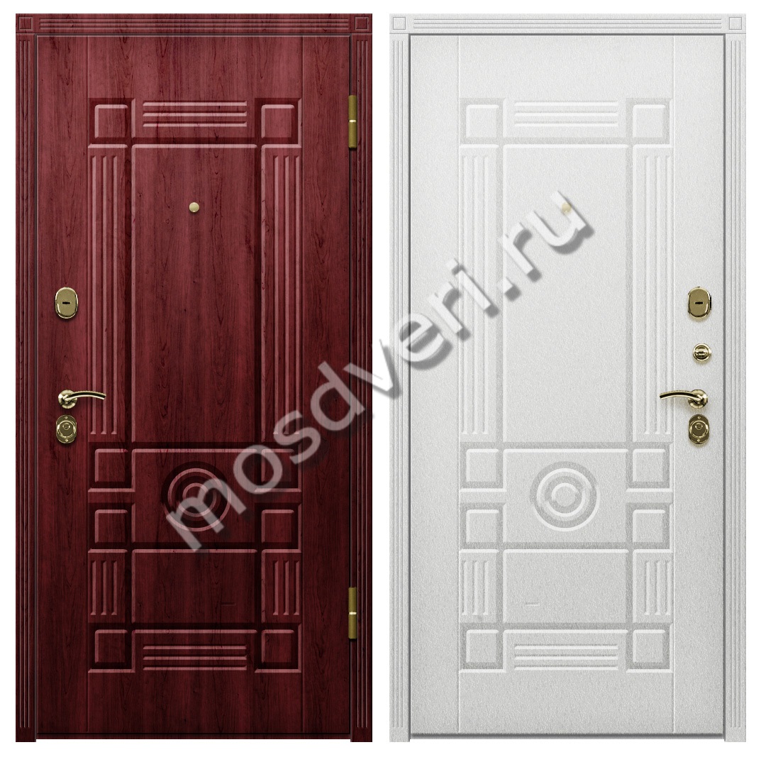 Морозостойкая металлическая дверь TD-33 - купить от производителя Мосдвери Морозостойкая металлическая дверь TD-33