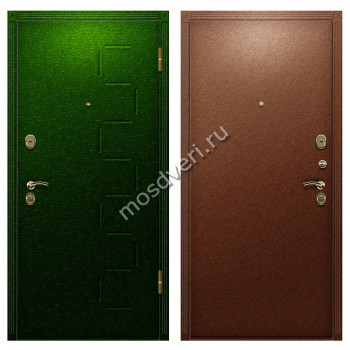 Утепленная дверь с порошковой покраской на улицу - купить от производителя Мосдвери Утепленная дверь с порошковой покраской на улицу
